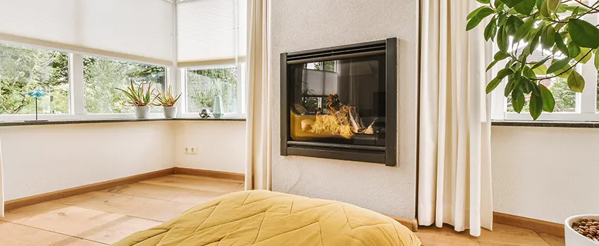 Residential Fireplace Ceramic Glass Installation in Coon Rapids, MN