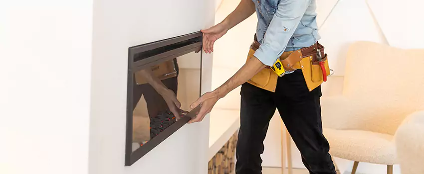 Metal Fireplace Installation in Coon Rapids, Minnesota