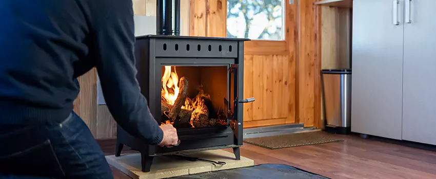 Open Hearth Wood Fireplace Installation in Coon Rapids, MN