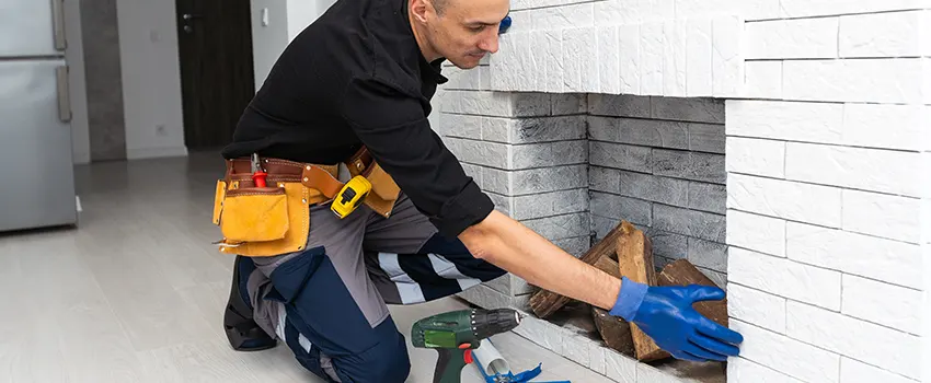 Fireplace Damaged Damper Frame Repair Services in Coon Rapids, Minnesota